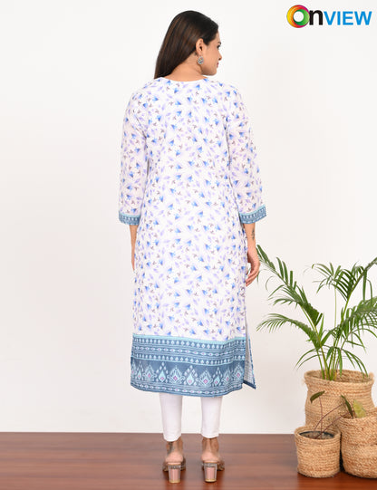 ONVIEW | 514 | COTTON SEQUENCE WITH BORDER | PACK OF 4