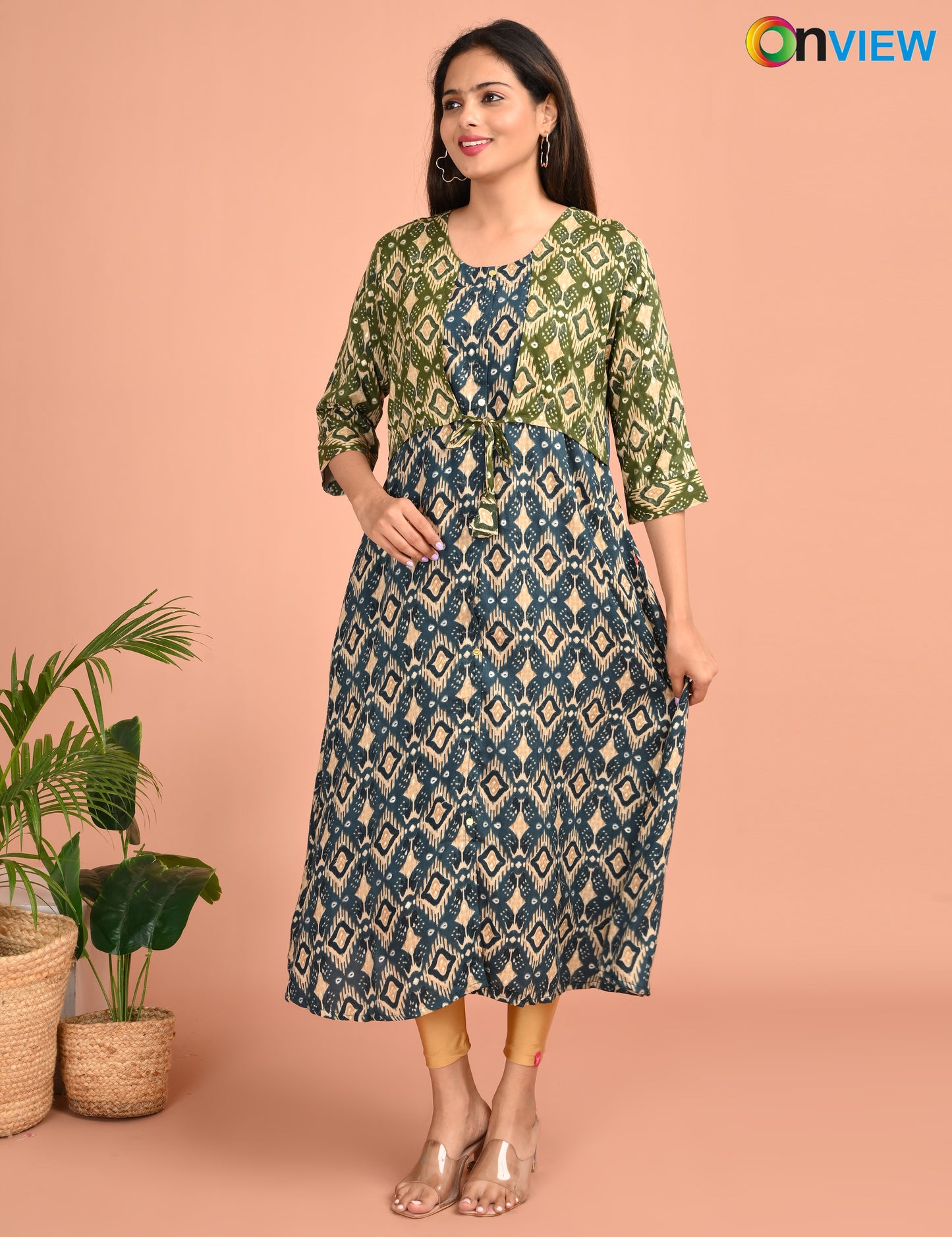 ONVIEW | 944 | FOIL HALF COAT A LINE UMBRELA | PACK OF 4