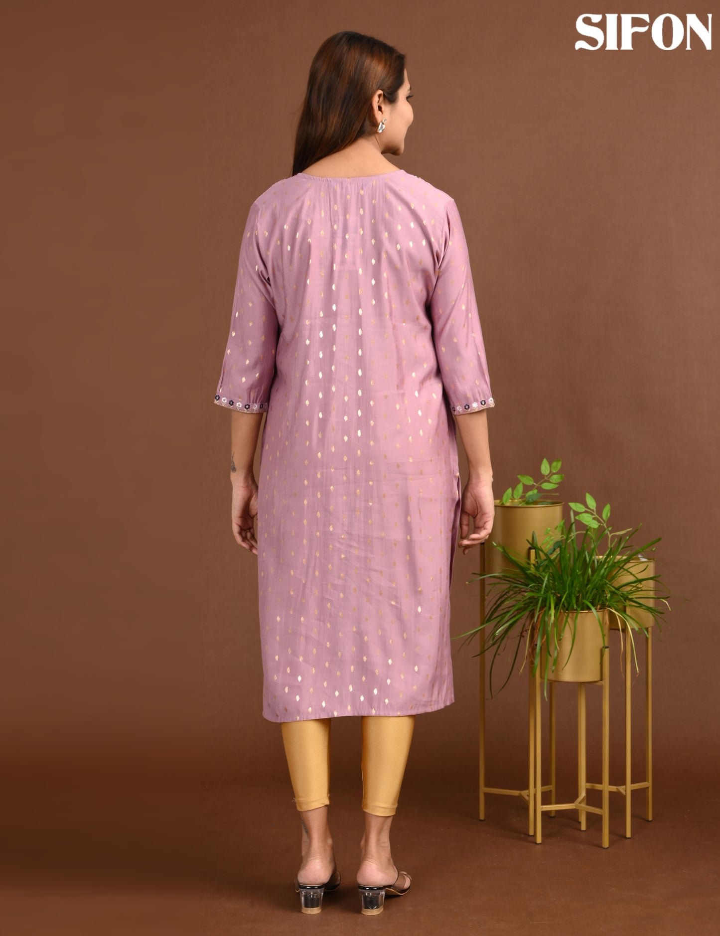 ONVIEW | 696 | ROMAN SILK BIG EMBROIDERY | PACK OF 6