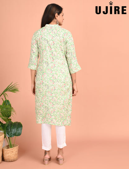UJIRE | 956 | COLLAR NECK WITH POCKET | PACK OF 4