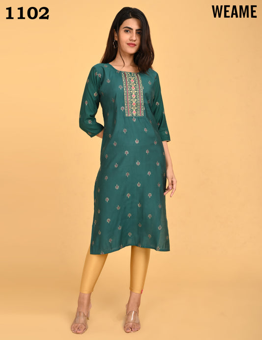 WEAME | 1102 | SILK SMALL EMBROIDERY | PACK OF 6