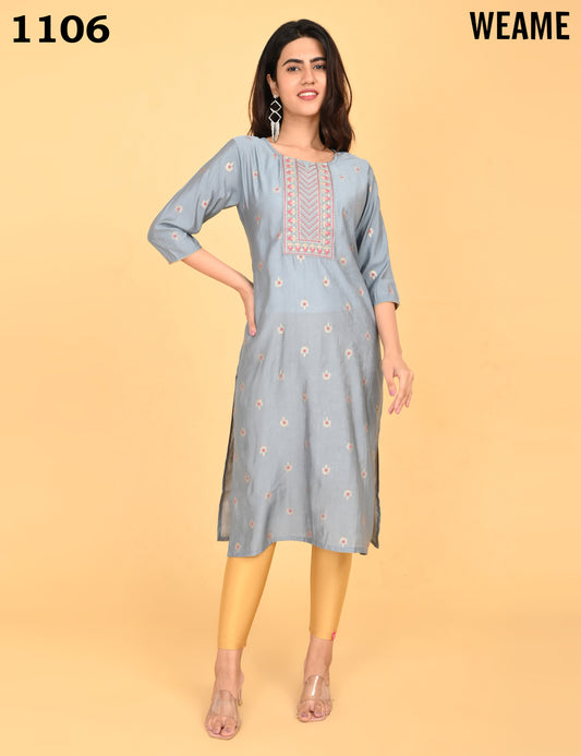 WEAME | 1106 | SILK SMALL EMBROIDERY | PACK OF 6