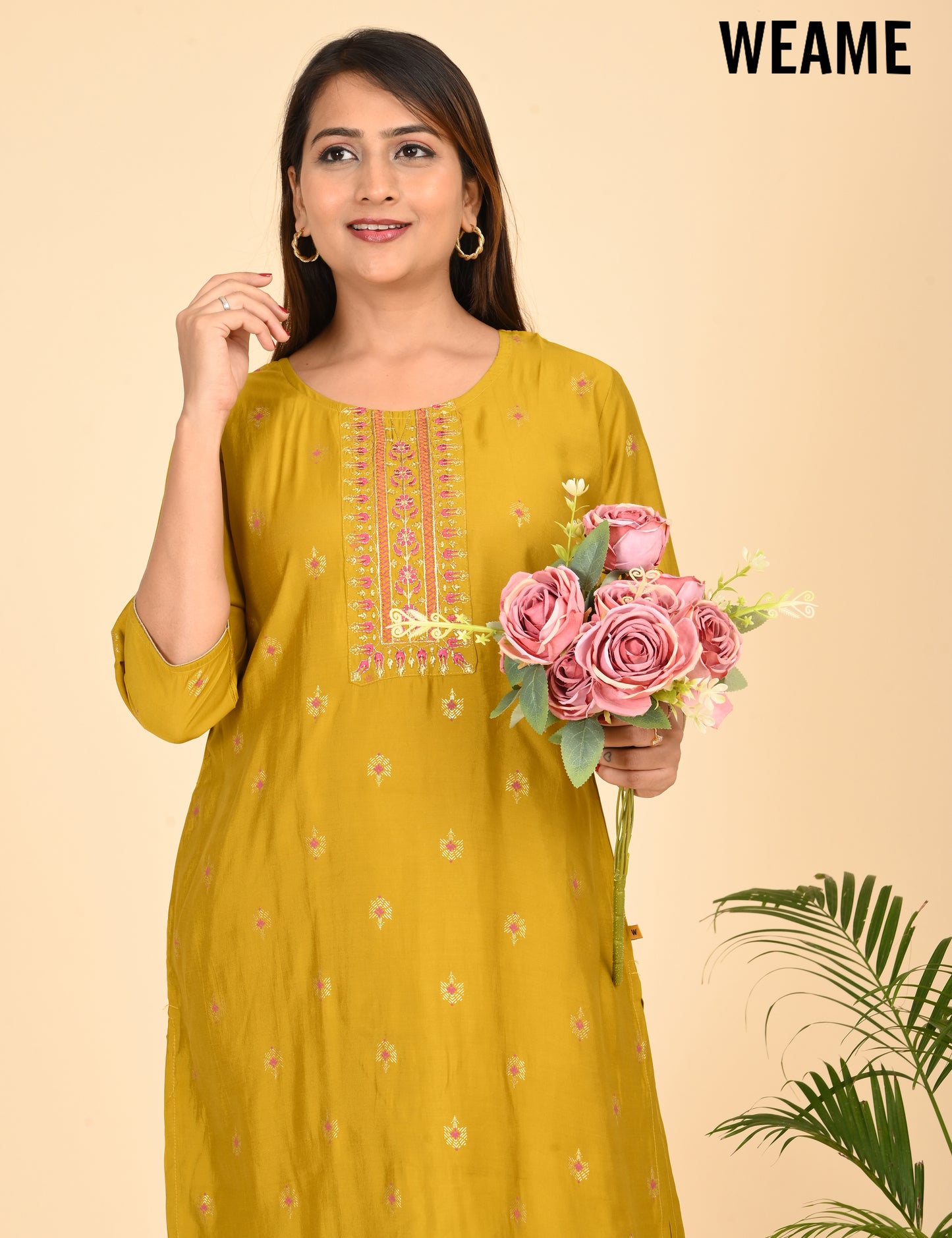 WEAME | 1304 | SILK SMALL EMBROIDERY | PACK OF 6