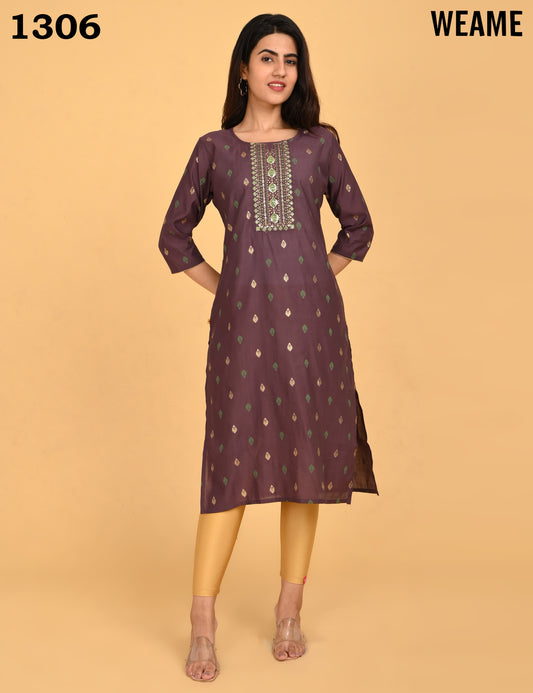 WEAME | 1306 | SILK SMALL EMBROIDERY | PACK OF 6