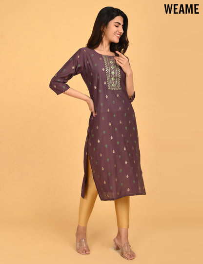 WEAME | 1306 | SILK SMALL EMBROIDERY | PACK OF 6