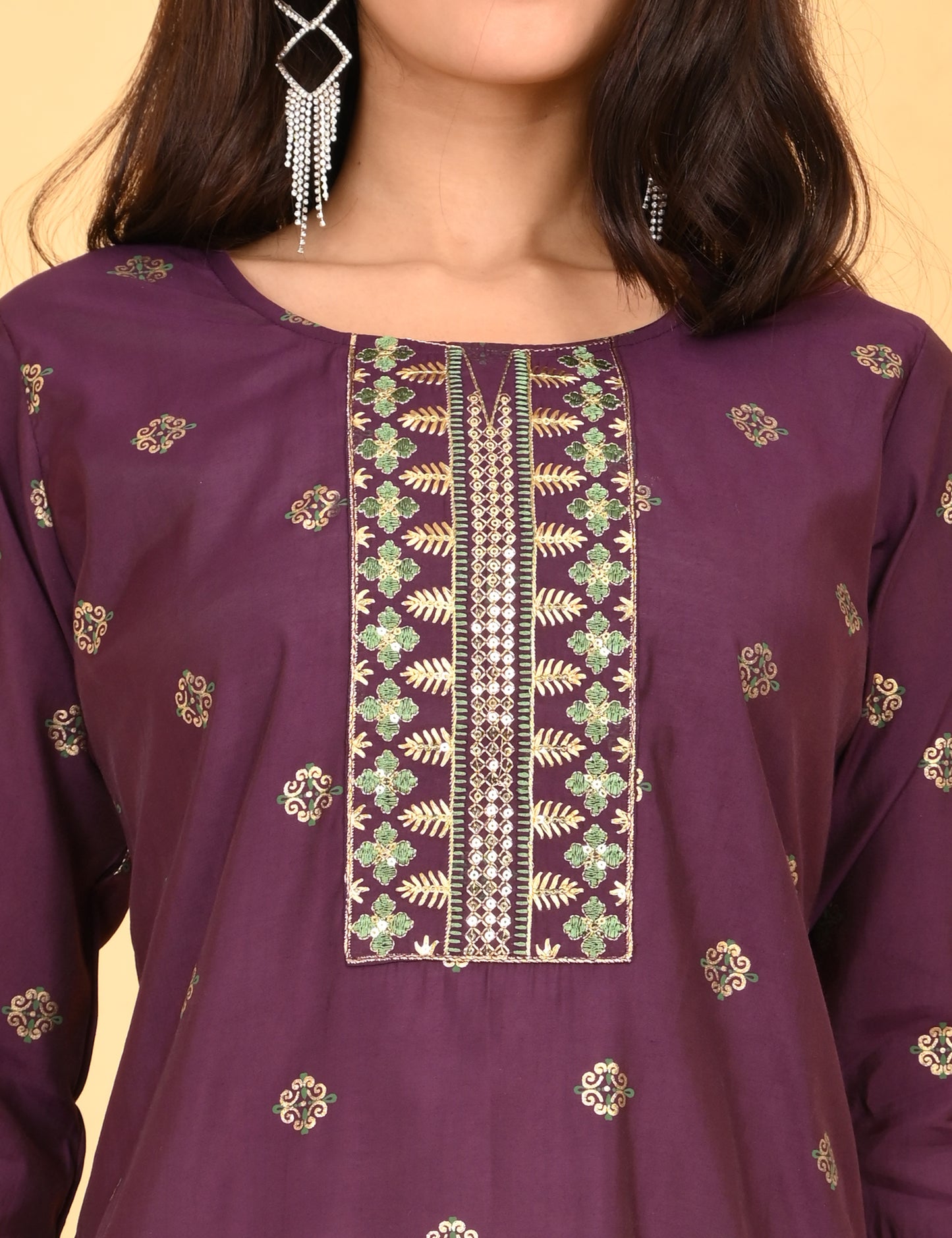 WEAME | 1307 | SILK SMALL EMBROIDERY | PACK OF 6