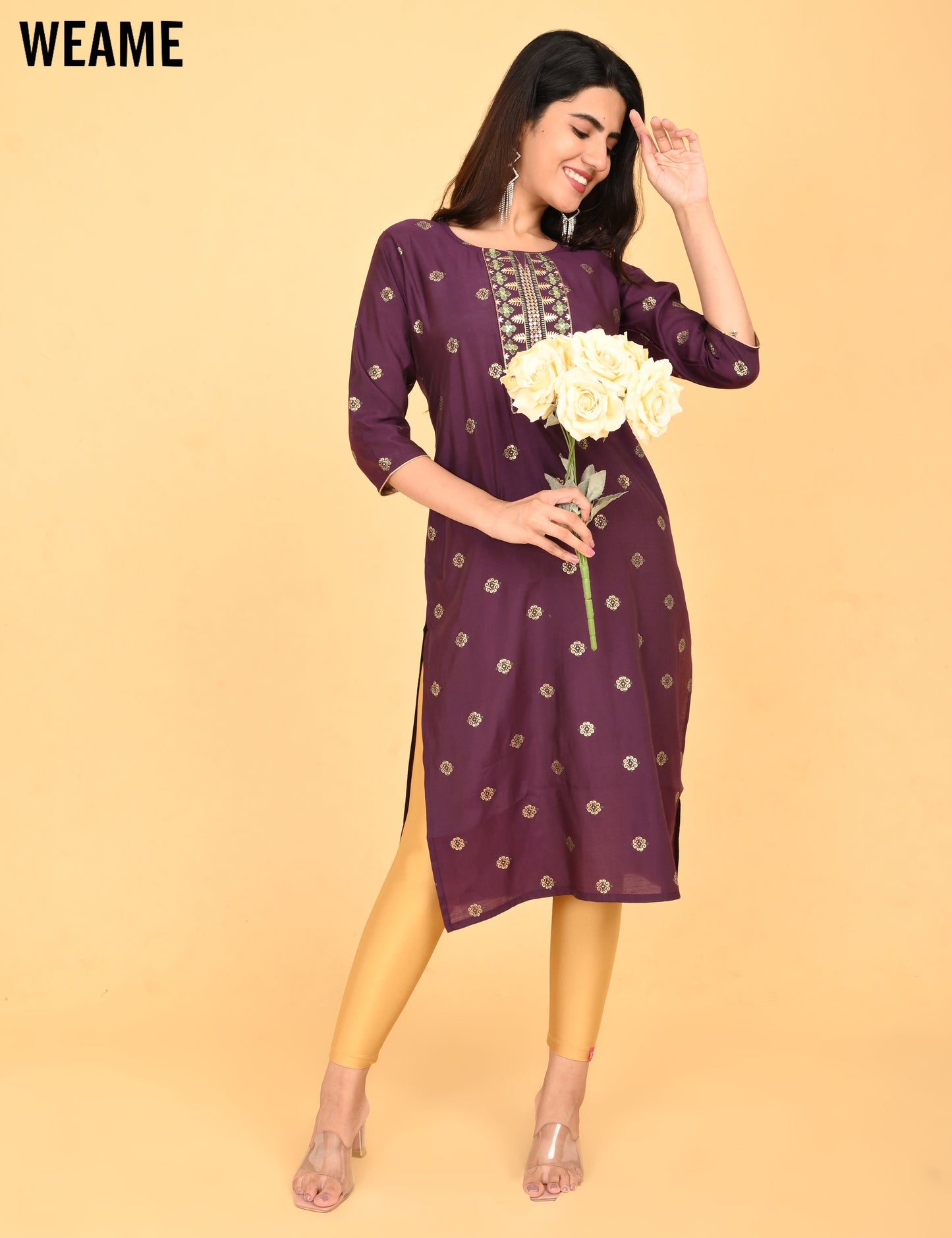 WEAME | 1307 | SILK SMALL EMBROIDERY | PACK OF 6