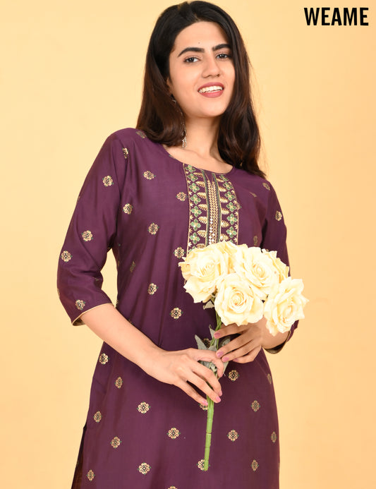 WEAME | 1307 | SILK SMALL EMBROIDERY | PACK OF 6