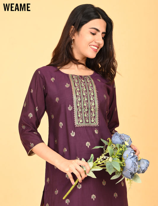WEAME | 1309 | SILK SMALL EMBROIDERY | PACK OF 6