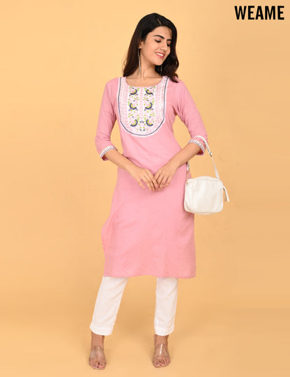 WEAME | 1368 | COTTON BIG EMBROIDERYA | PACK OF 4